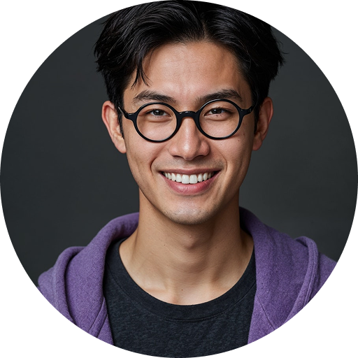 Portrait of a Young Man in Glasses 1